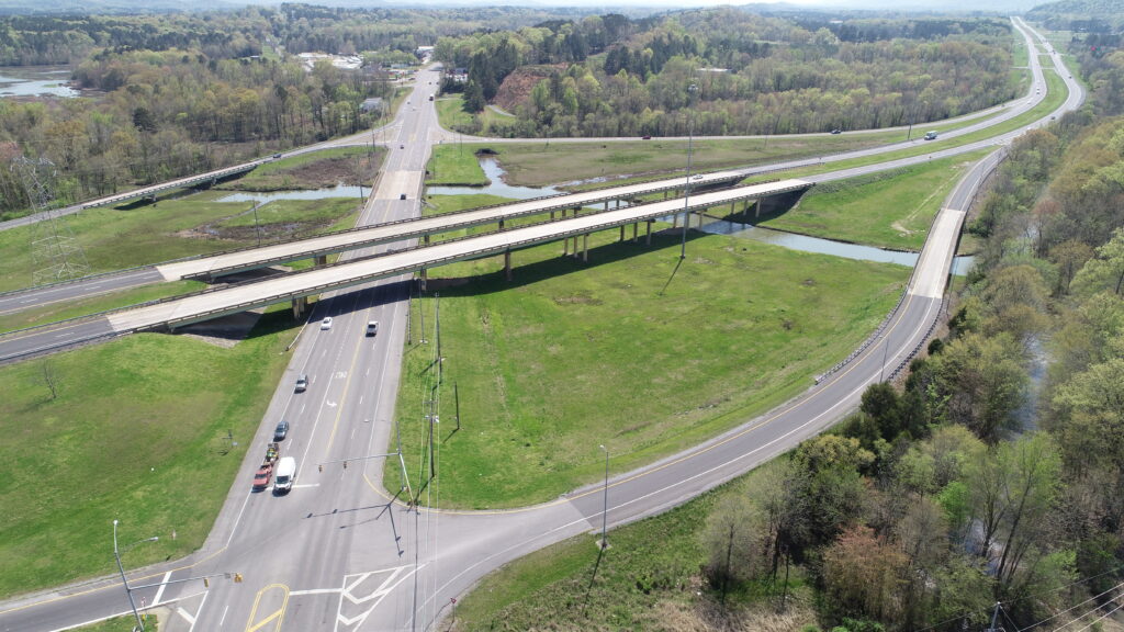 Highways crossing